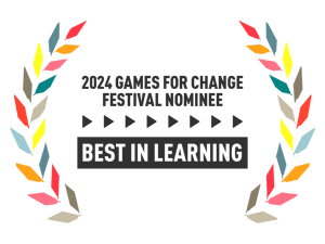 2024 Games for Change Festival Nominee badge for 
